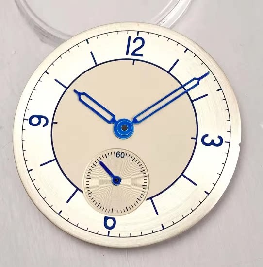 38mm Stainless Watch Case Sapphire crystal for ST1701 Movement 32mm Dial Parts