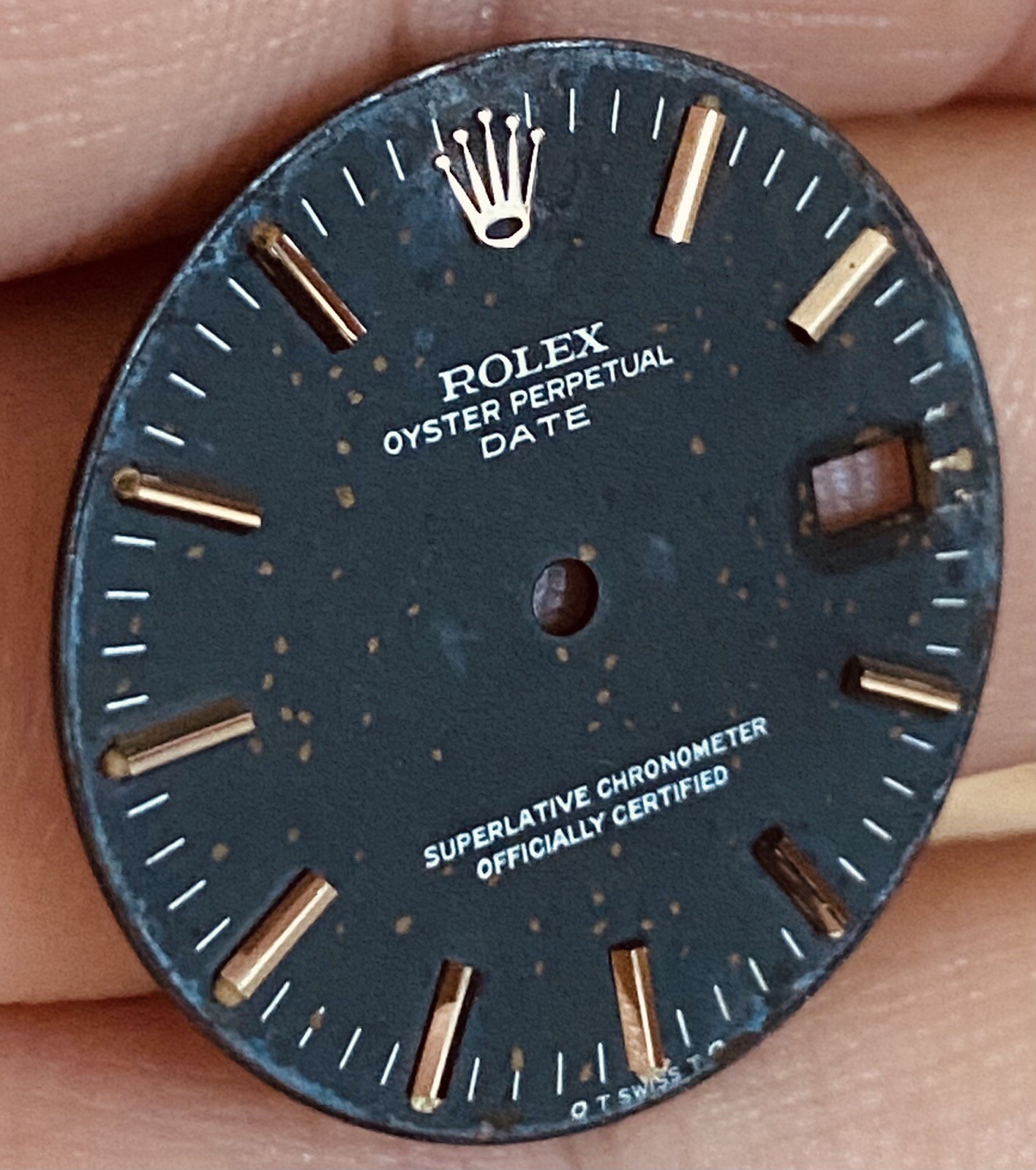 Rolex Sigma Dial For Date Model 34mm Ref 1500 & 1501