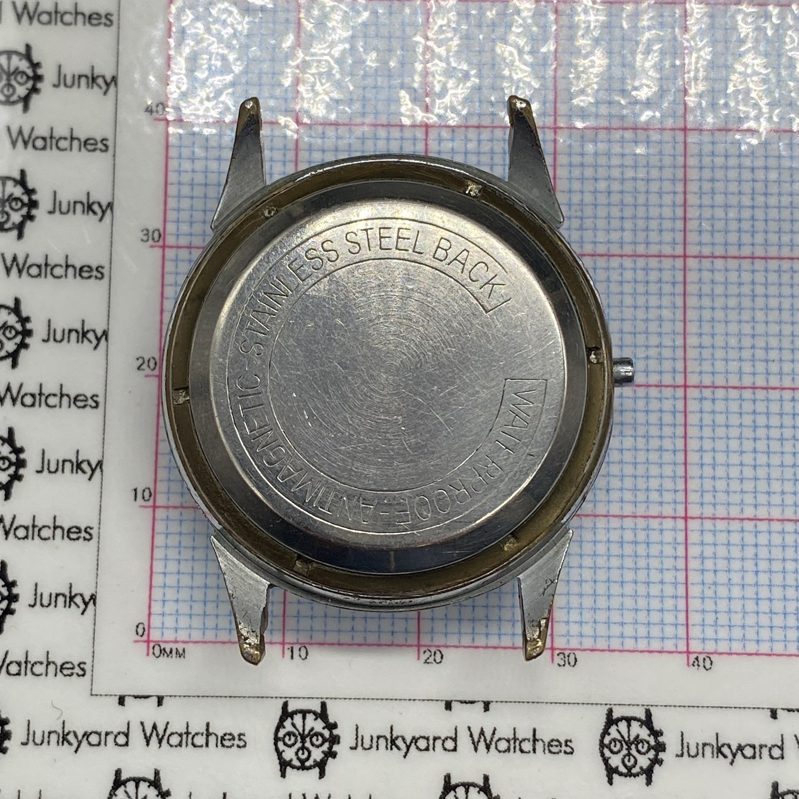 Helbros Self-Winding 48 Otero Watch Movement Repair Parts Spare 9 Jewels Germany