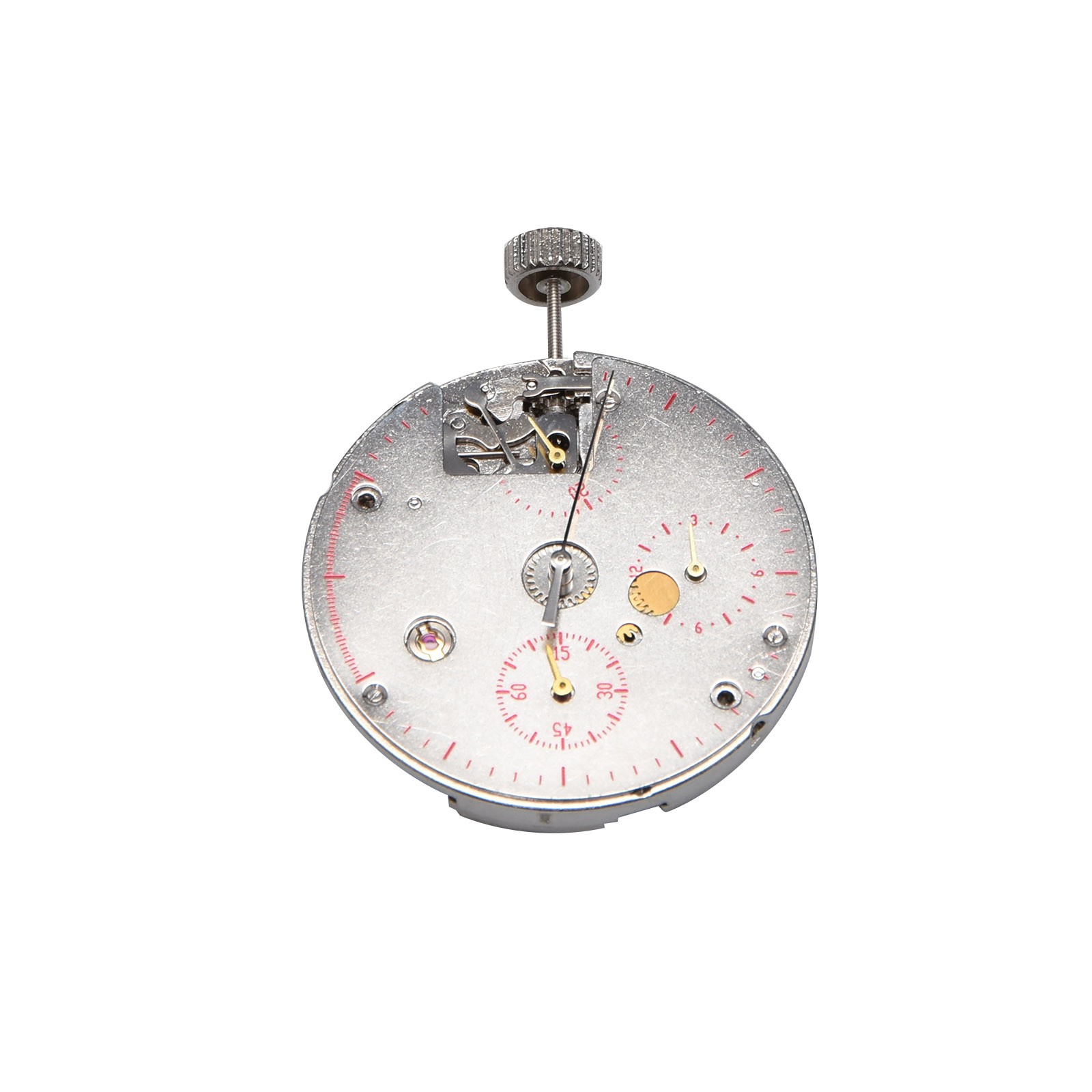 ST1903 Automatic Movement 45h 22J Chronograph Minute 3H 24H 6H Second 9H Part
