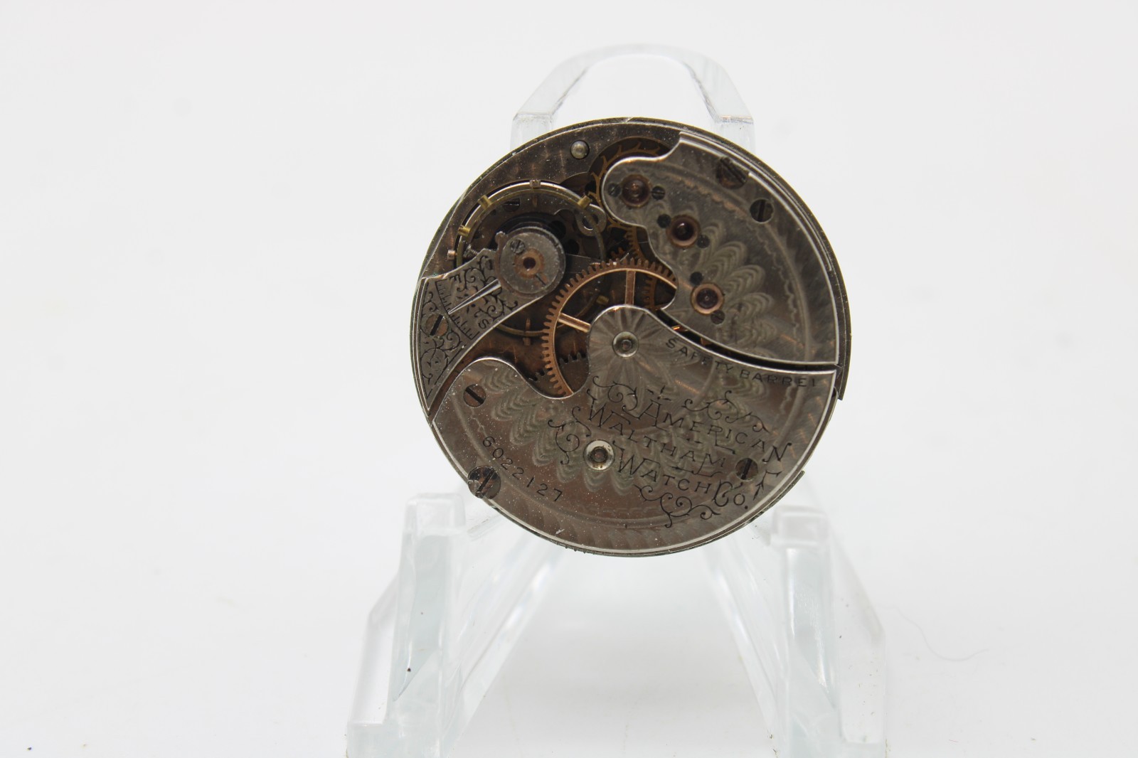 1893 WALTHAM POCKET WATCH MOVEMENT 6022127 GRADE 66 0s 11j (RB2)