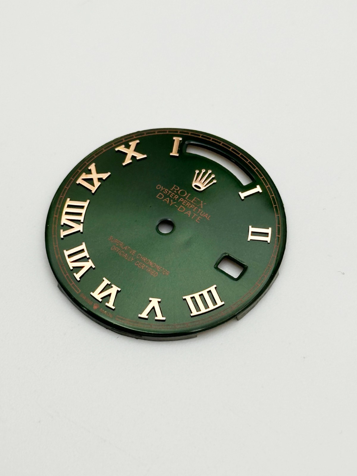 ROLEX GREEN DIAL WITH PINK ROSE ROMAN NUMERAL FOR 40MM PRESIDENT