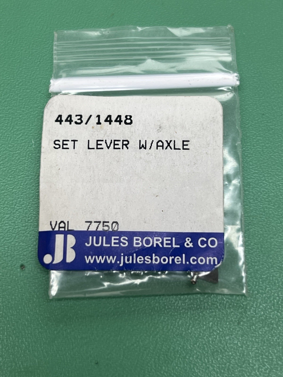 Valjoux 7750 443 Watch Part Set Lever W/Axle