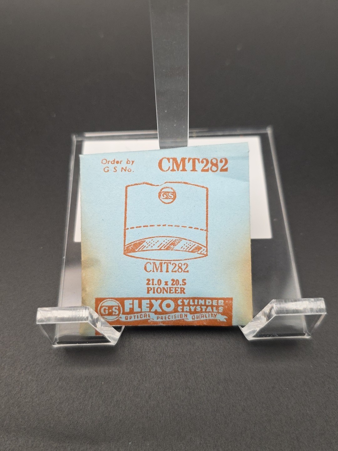 G-S Watch Crystal CMT282 Pioneer 21.0X20.5