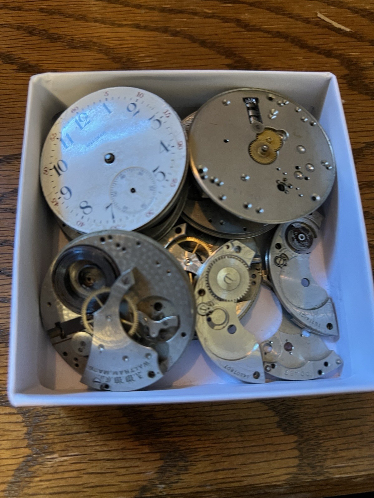 Waltham Royal Grade A.W.W.C.O Pocket Watch Movement Watchmaker Estate Lot