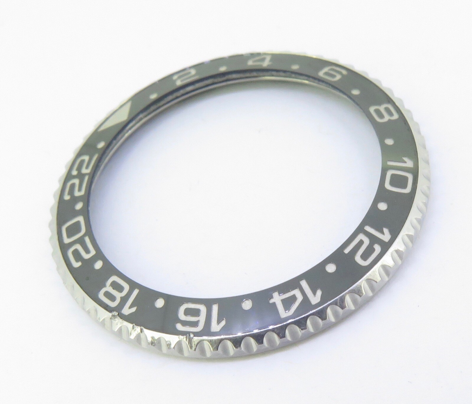 .Auth Rolex Ceramic Bezel & Assembly Complete For 116710 Gmt Master II