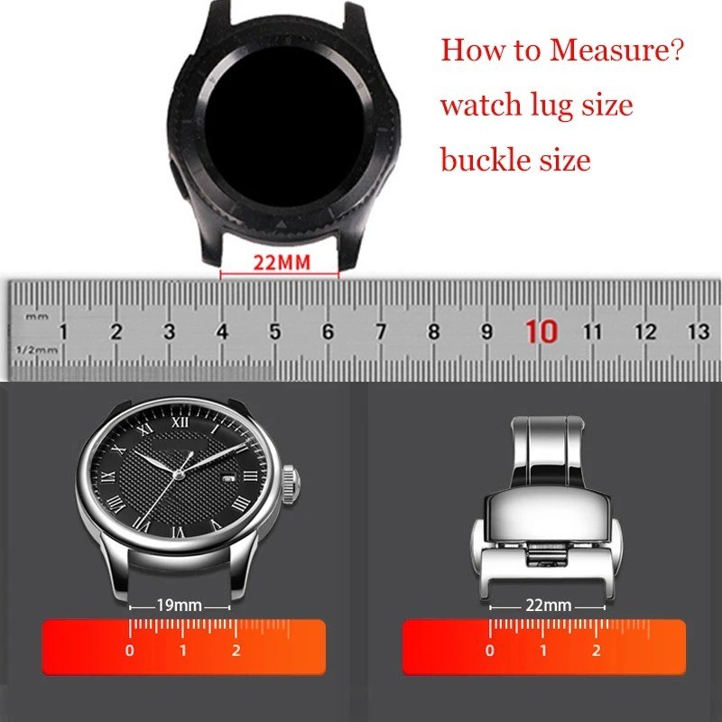 4x Watch Strap Spring Bars Pins Stainless Steel 8mm-25mm UK