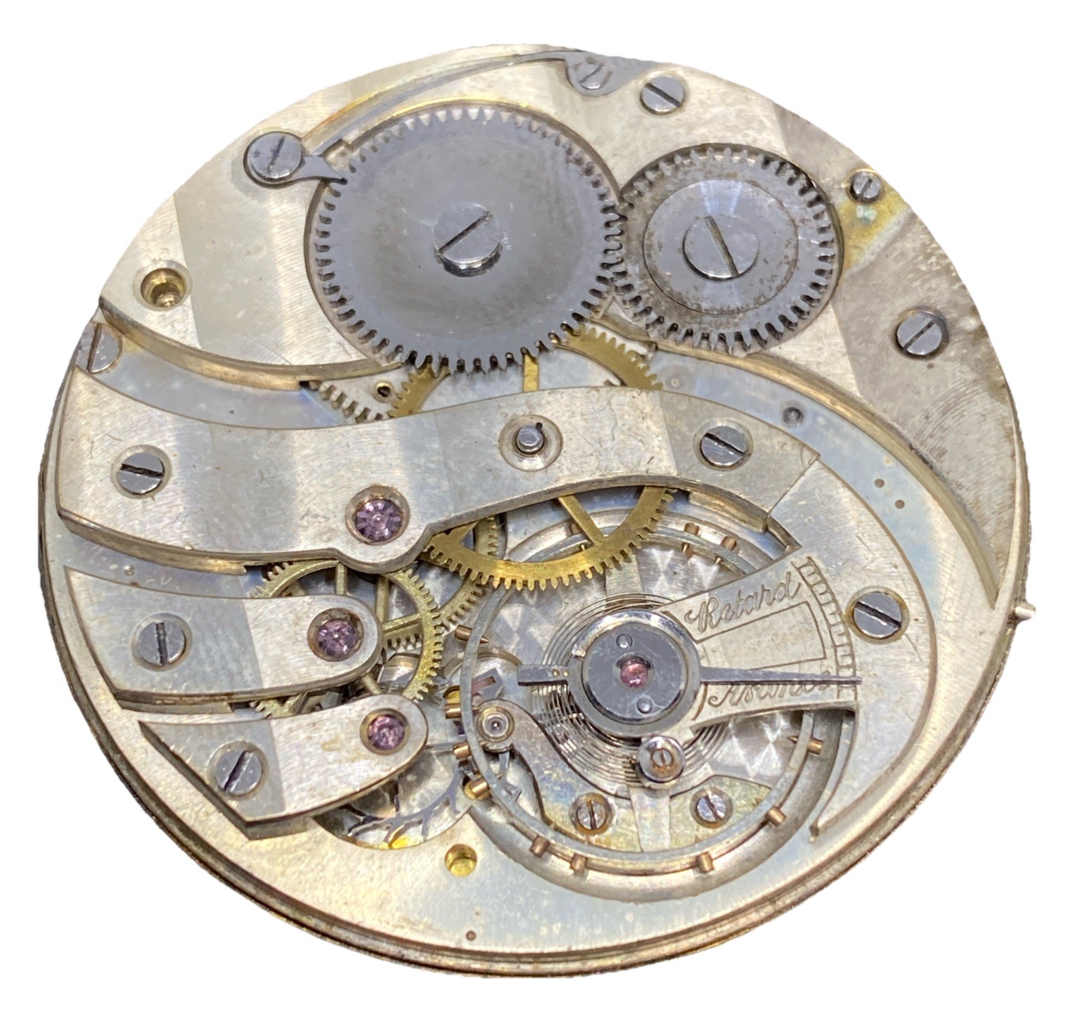 Depose pocket Watch Movement Ultra Thin Openface 42 Mm Good Balance F8880