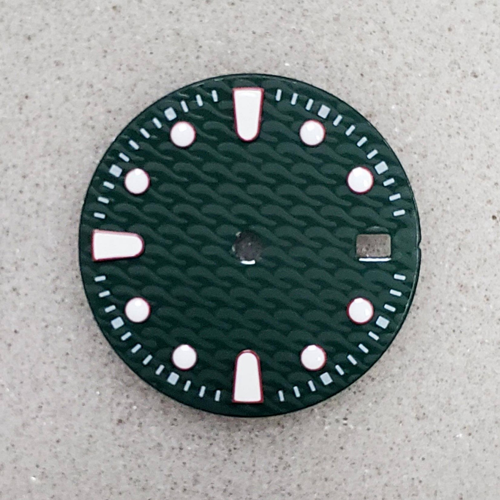 29mm Ripples Watch Dial No Lume for 8215 8200 2813 Movement Watch Parts
