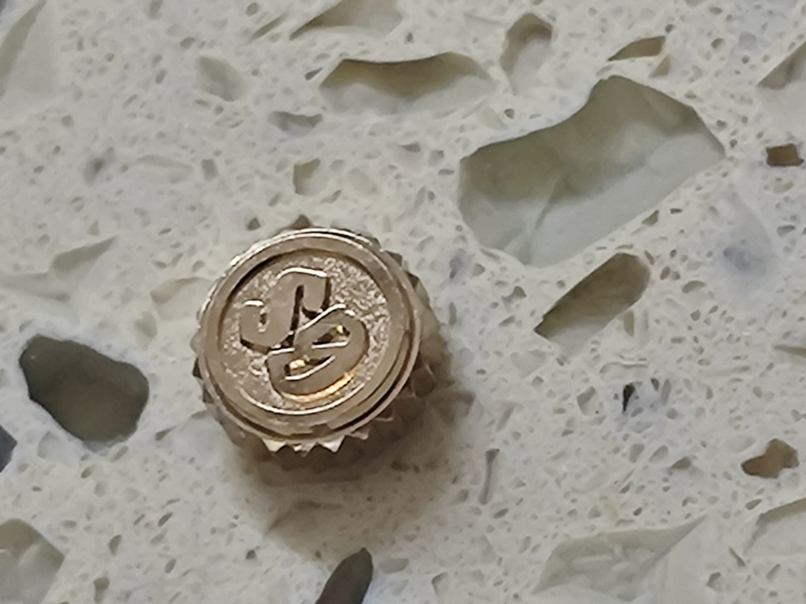 Genuine Grand Seiko GS Crown 5MM Gold NEW