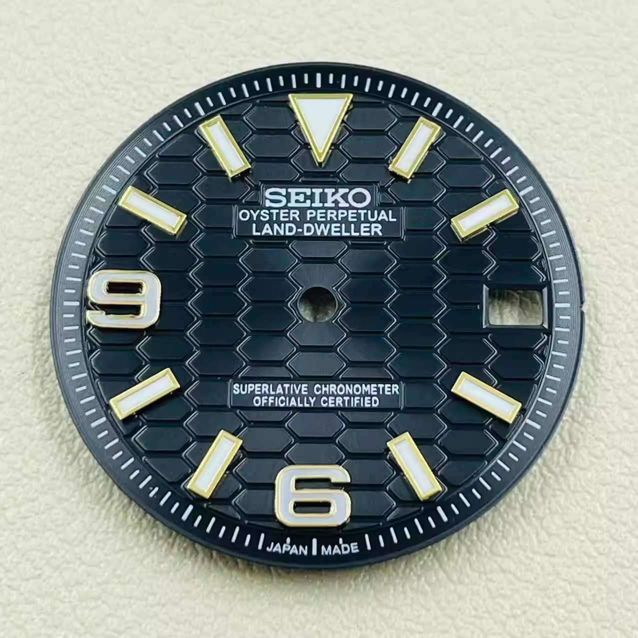 28.5mm 31mm Watch Dial Blue Green Luminous For NH35 NH36 Movement Watch Parts