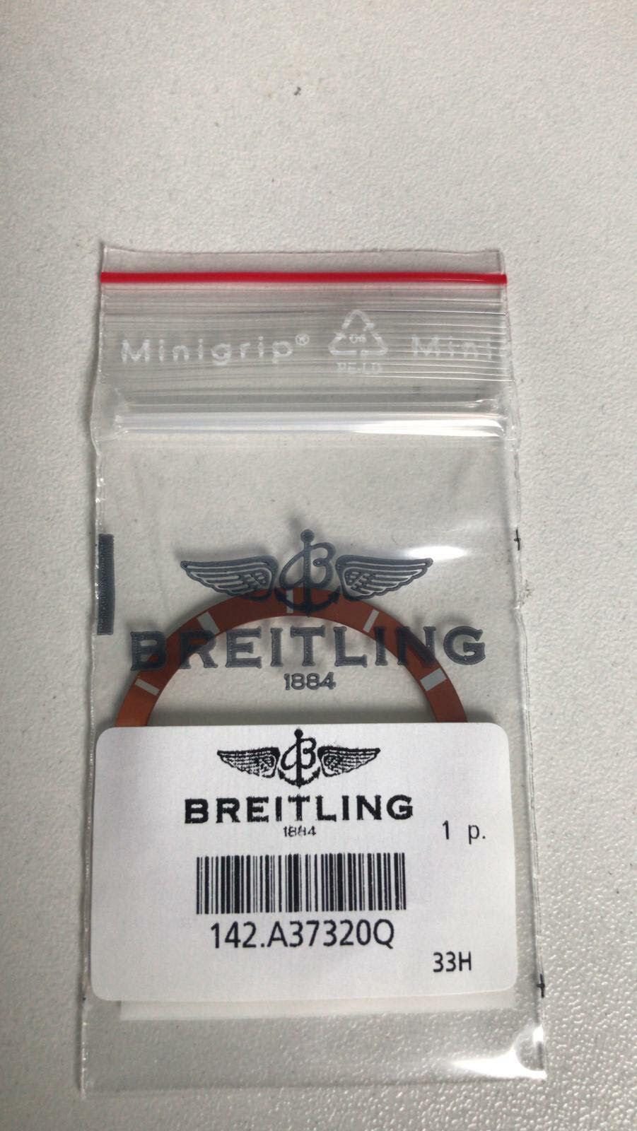 Genuine Breitling Bezel Insert Bronze A37320 part 142.A37320Q