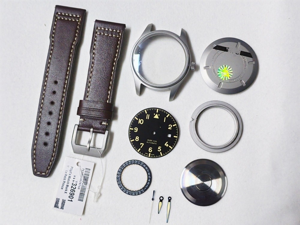 DIY 40mm Titanium alloy Watch Case Set For 2824 2892 After-sales Accessories