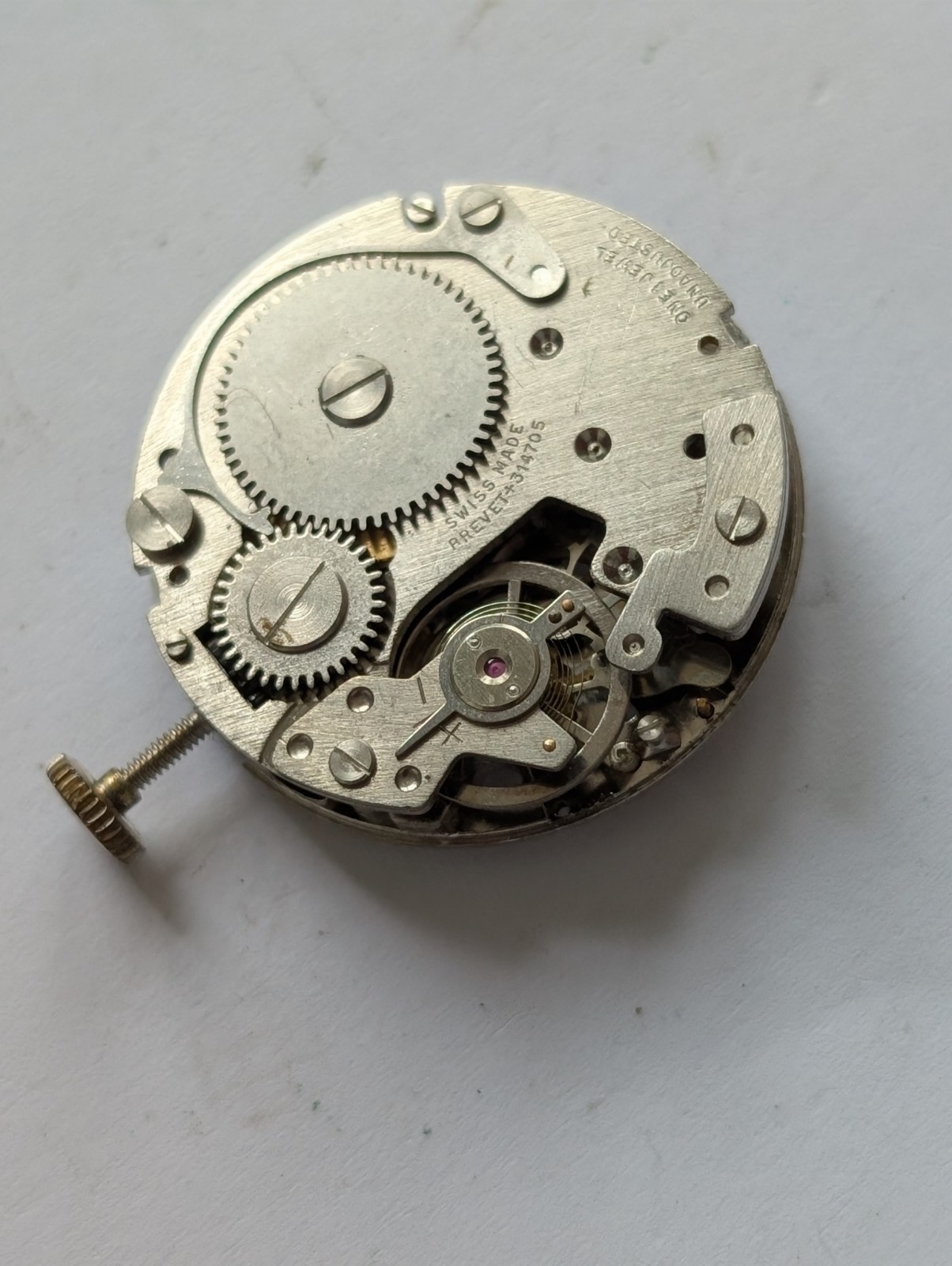 Vintage Baumgartner/BFG 875 Mechanical Watch Movement (Spares/Repairs)
