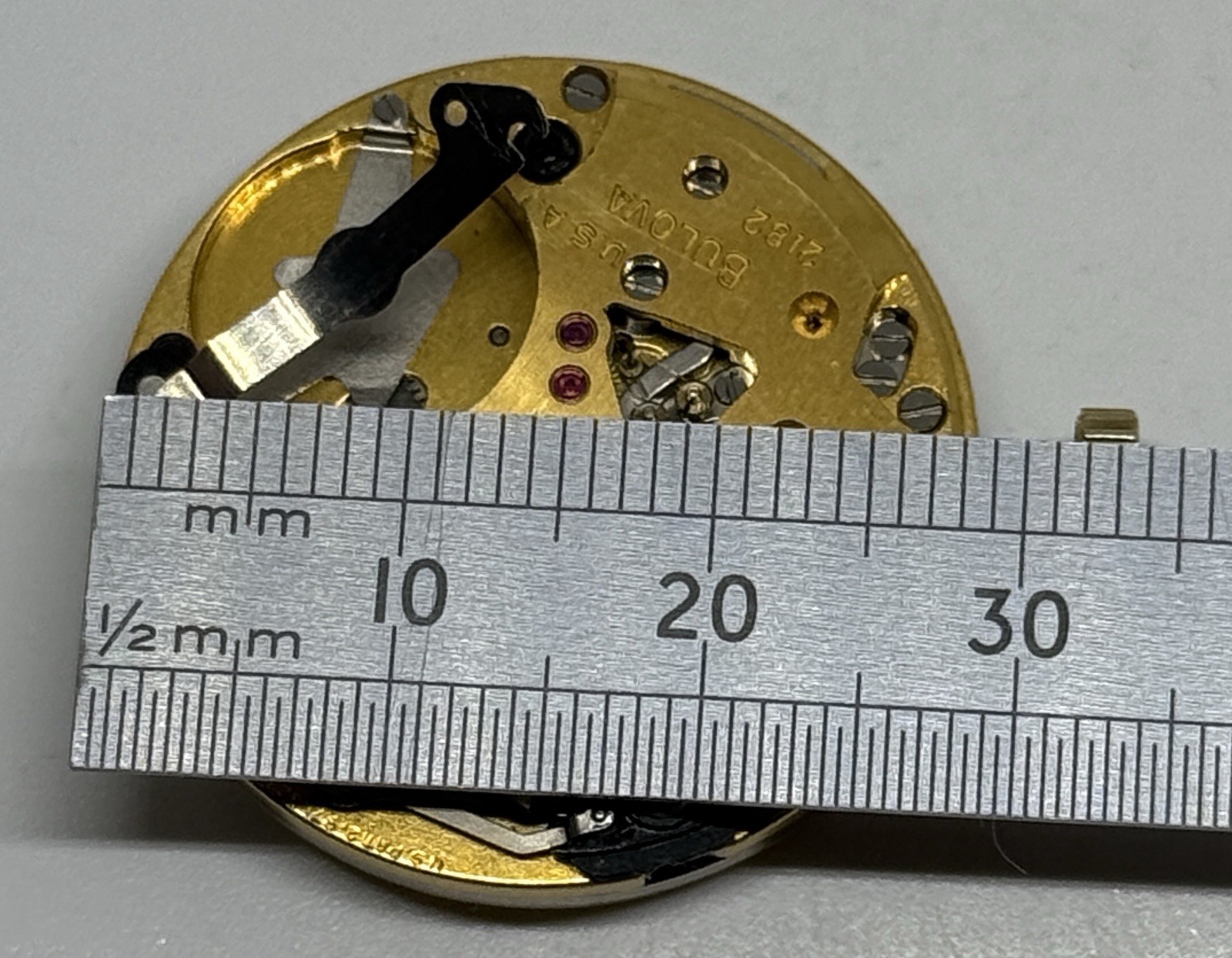 Bulova Accutron Movement USA 2182 Does Not Run
