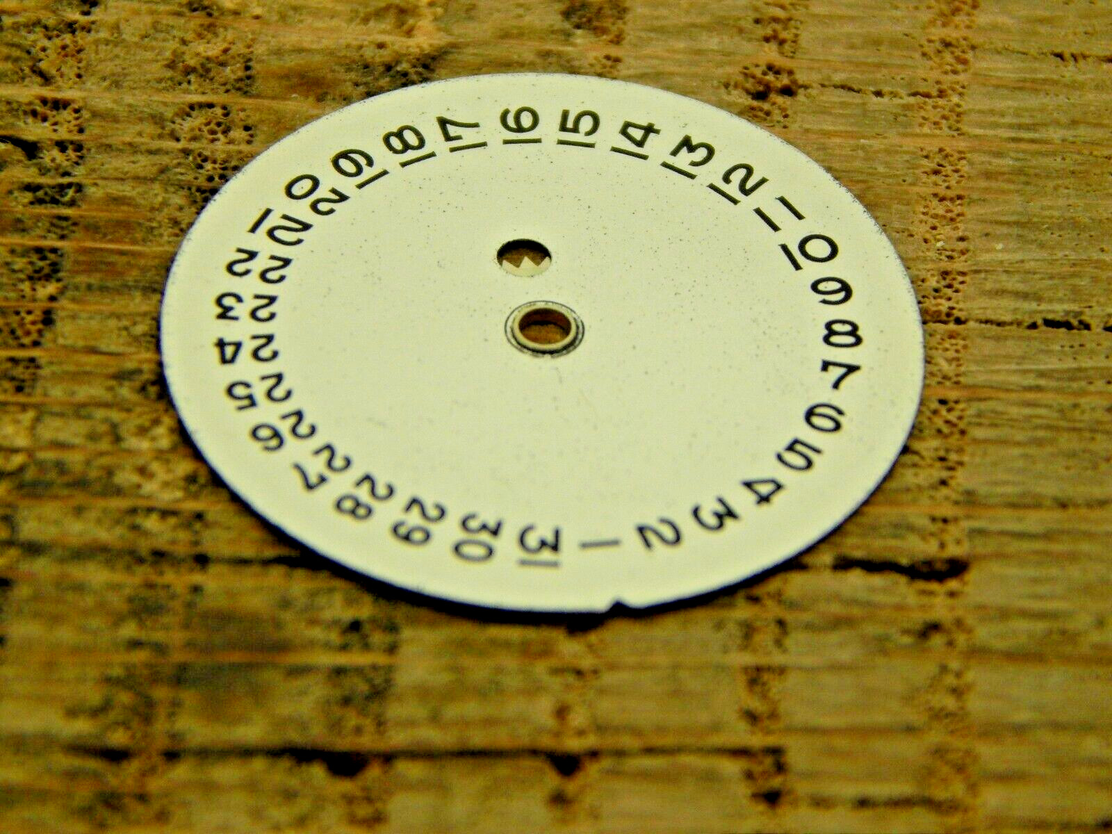 Genuine Bulova CAL 10BMCD Date Disc Part Number 598 Watch Part NEW OLD STOCK