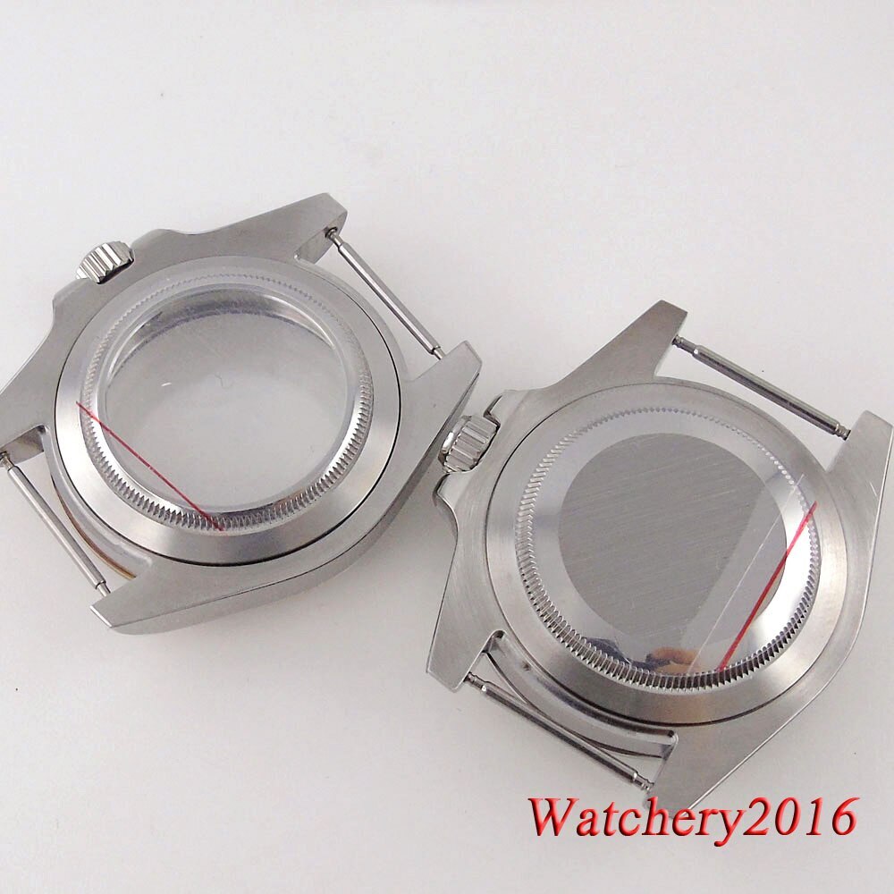 39mm Sapphire Crystal Watch Case Accessories Fit NH35 NH36 ETA2824 2836 PT5000