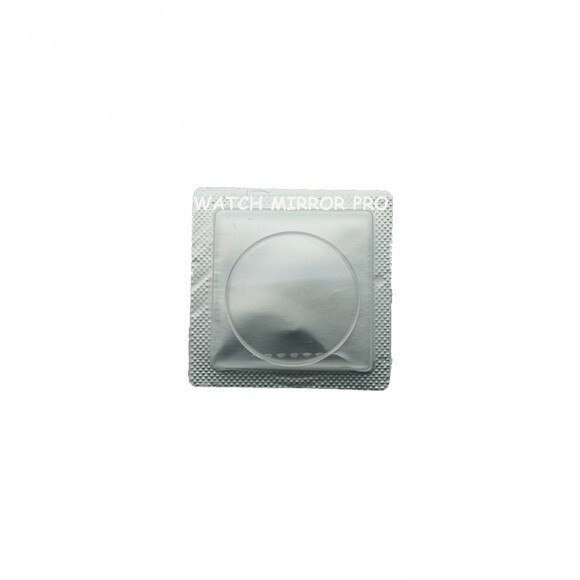 AR Coating Watch Sapphire Crystal Glass for IWC 34.6*4.8*1.4 mm Round-