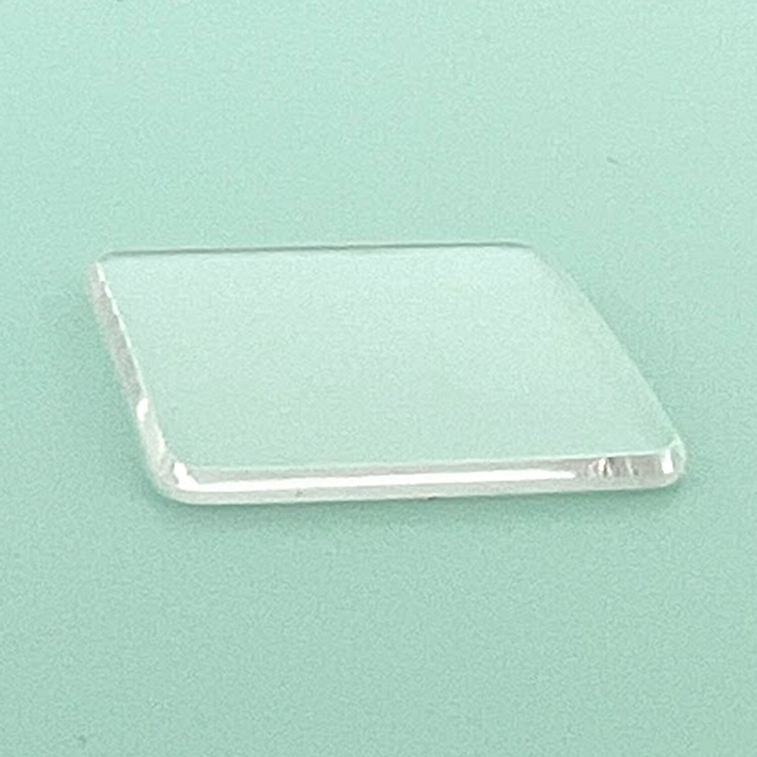 Sapphire crystal Fits Cartier Santos Watch Ladies Curved 15.6mm x 15.6mm