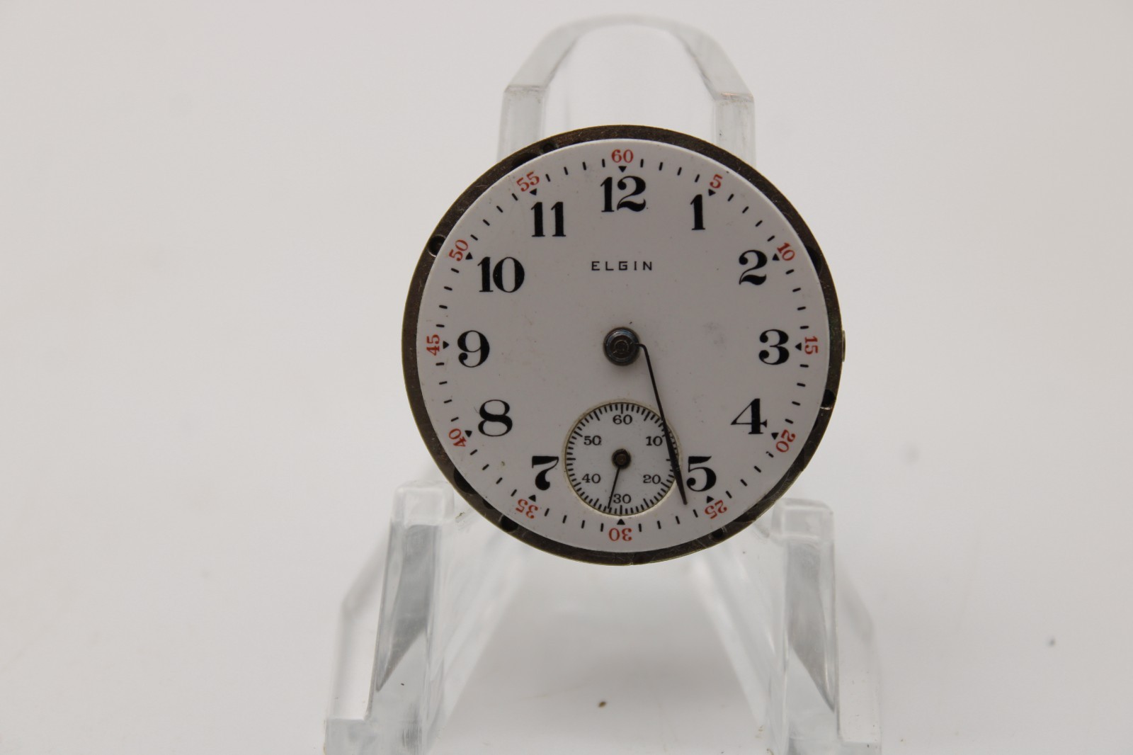 1915 ELGIN POCKET WATCH MOVEMENT 18401322 GRADE: 320 0s 7j (KF3)