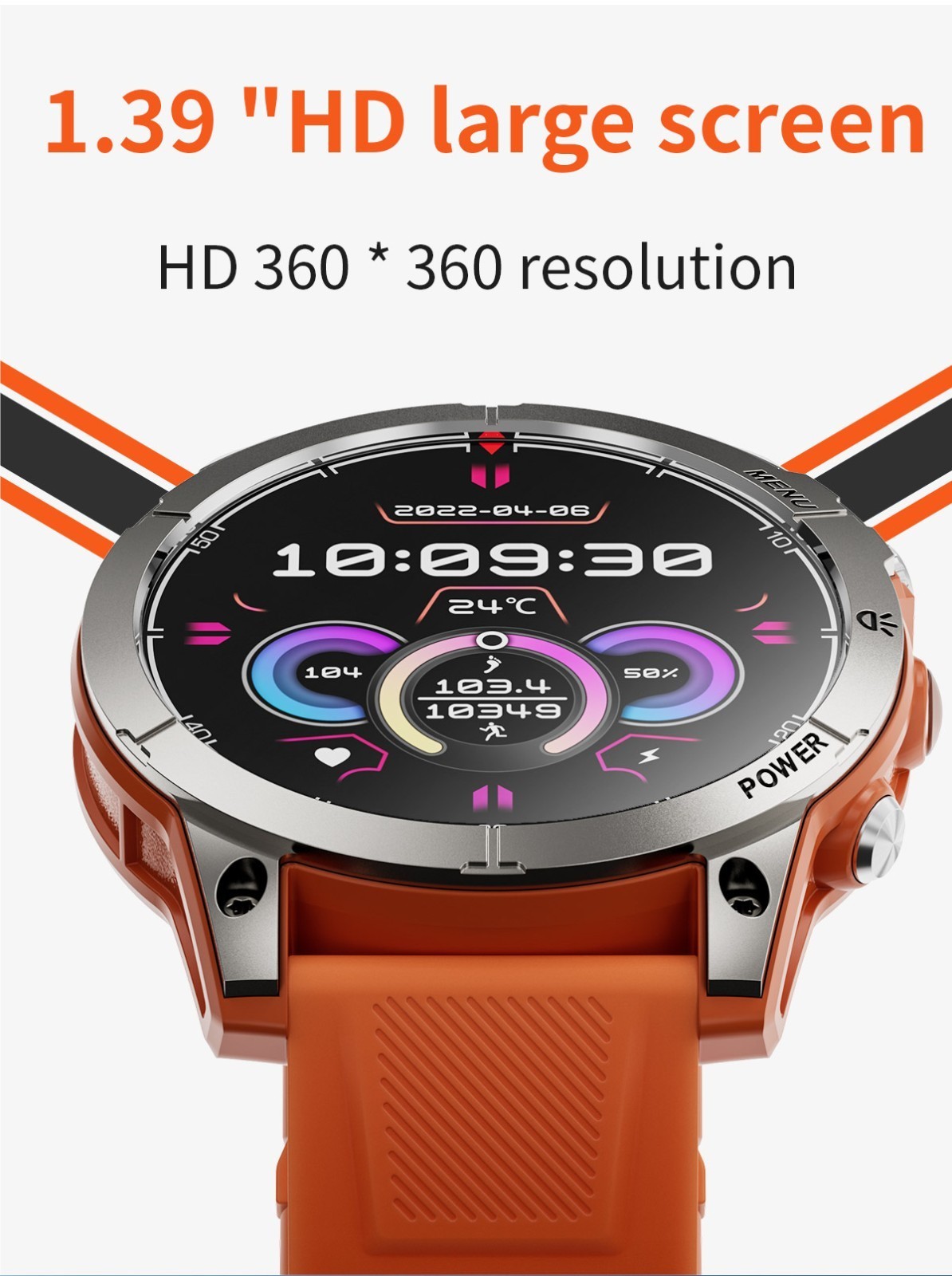 Smart Watch Sports Watch Bluetooth Smartwatch NFC Heart Monitor Waterproof Gift