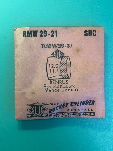 SUC – Standard Unbreakable Watch Crystal – RMW – Assortment – NOS – Original