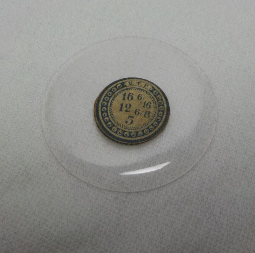 GLASS POCKET WATCH CRYSTAL HUNTER CASE SIZE 16 6/16 H 5 REPLACEMENT PART #138