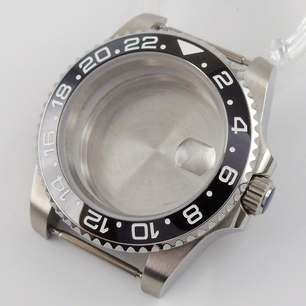 40mm Watch Case Fit NH35A ETA2824 2836 Miyota8215 DG2813 PT5000 Sapphire Glass