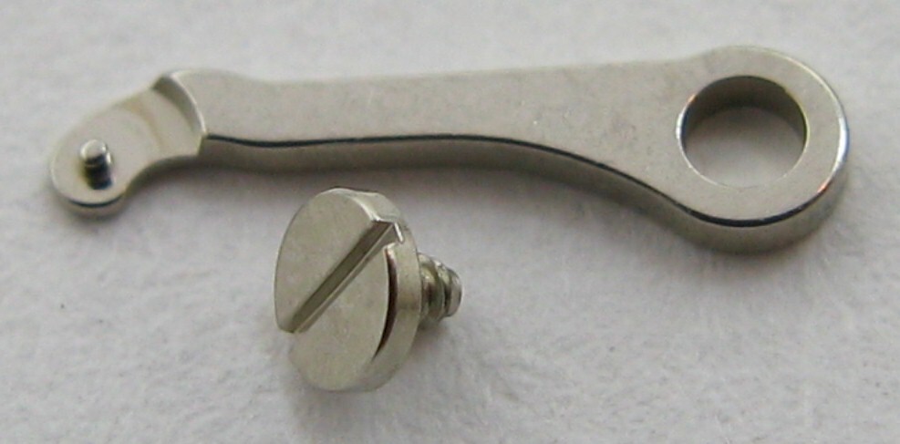 Rolex Watch Movement 2130 2135 part date finger + screw * 633 635 *