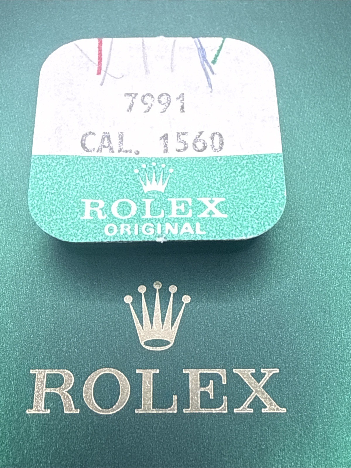 Genuine Rolex 1560 7991 Set Of Screws. Sealed NOS