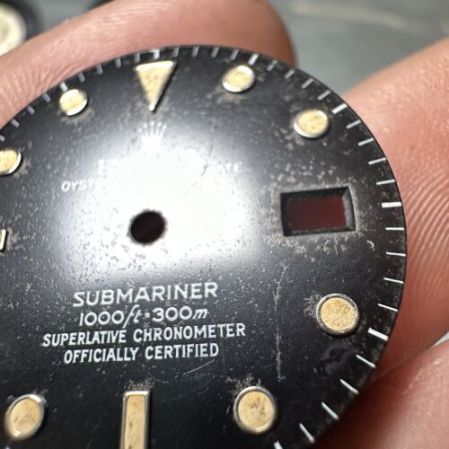 Rolex Dial Submariner “Brown Turn” Tropical Vintage Quadrante 16800 16610 168000