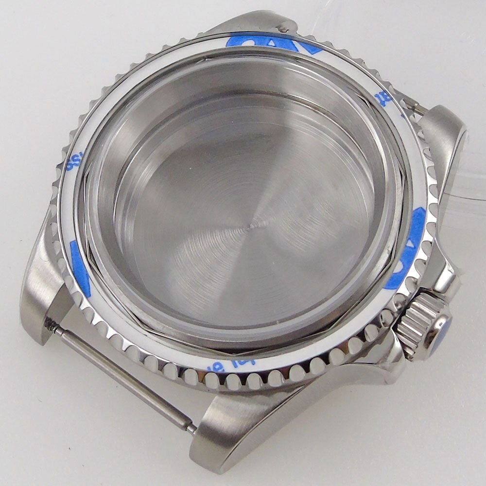 200M Waterproof 40mm SUB Dive Watch Case for NH35A NH34 GMT 120 Clicks Sapphire