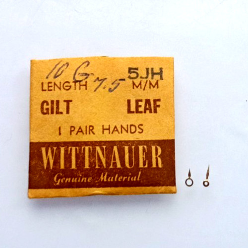 Wittnauer 4D 5JH 5K 5S 5T 5UN 5W 6W7 Watch Hands GOLD LEAF watch parts