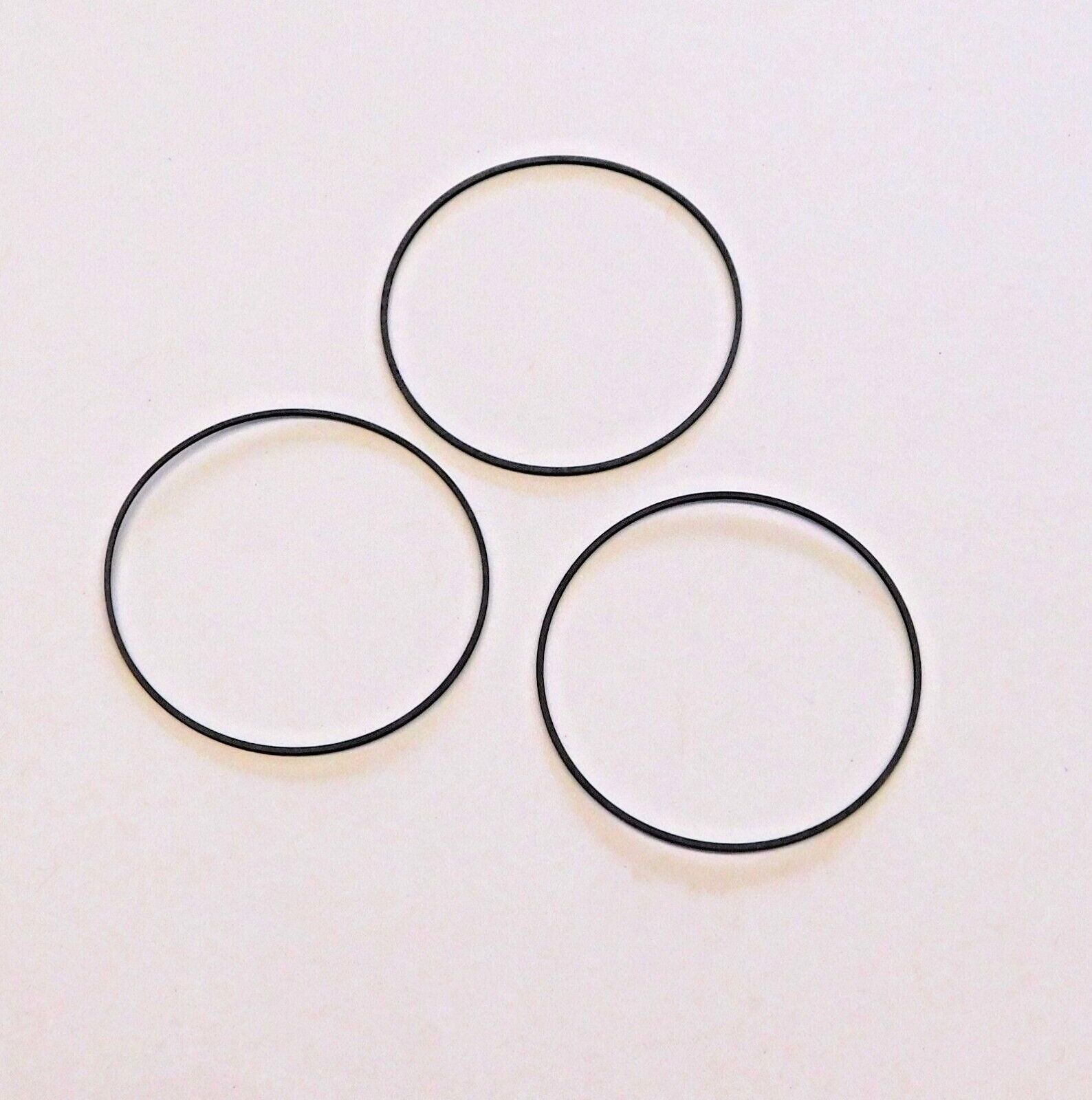 Bergeon waterproof flat rubber gaskets Thickness 0.50mm Choose diameter x 3 pcs