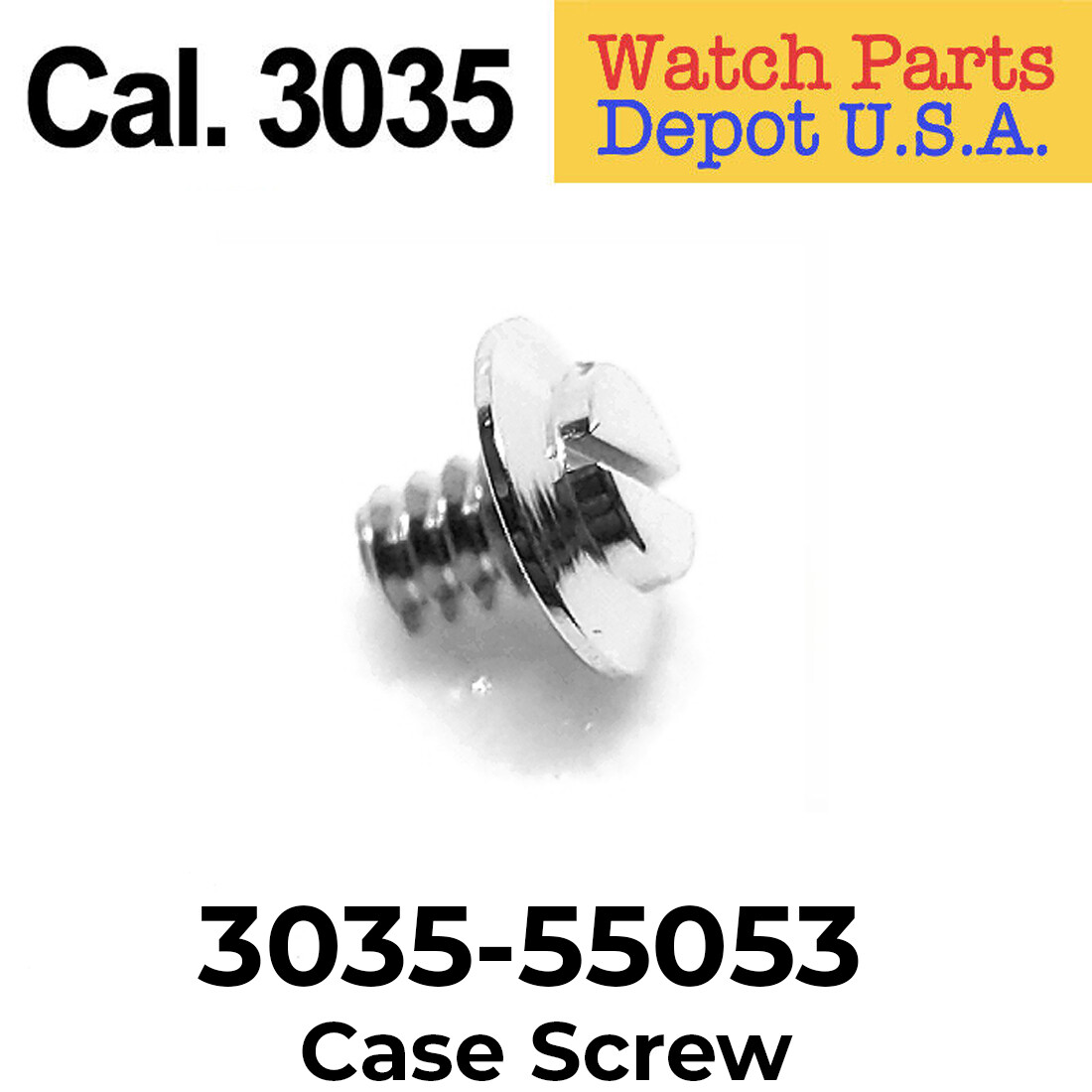 Rolex Caliber 3035-55053 – Screw for Case Replacement Parts SWISS MADE