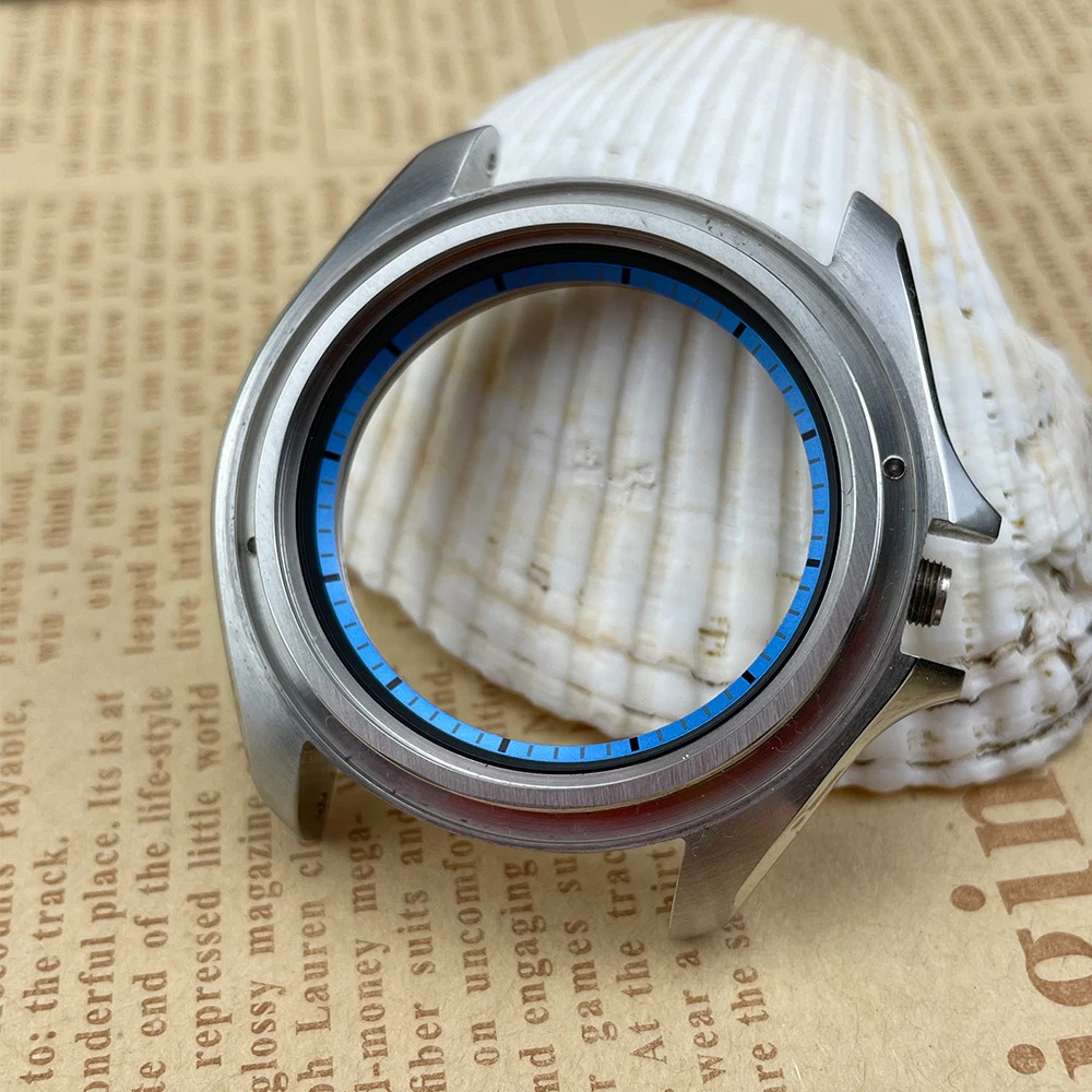 Watch Chapter Ring Double Color with Marker For SKX007 Mods Parts