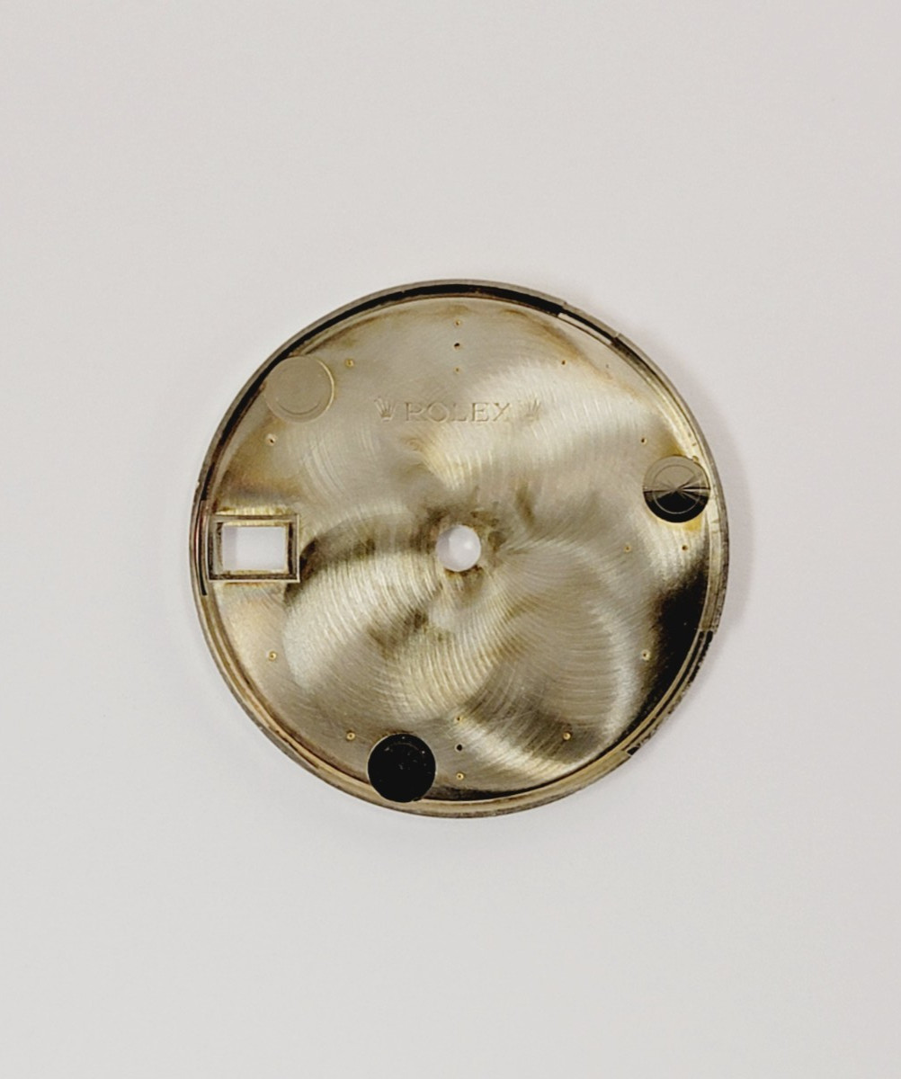 Geniune Rolex Yachtmaster Dial for 35mm White Luminous Markers 168623 168628