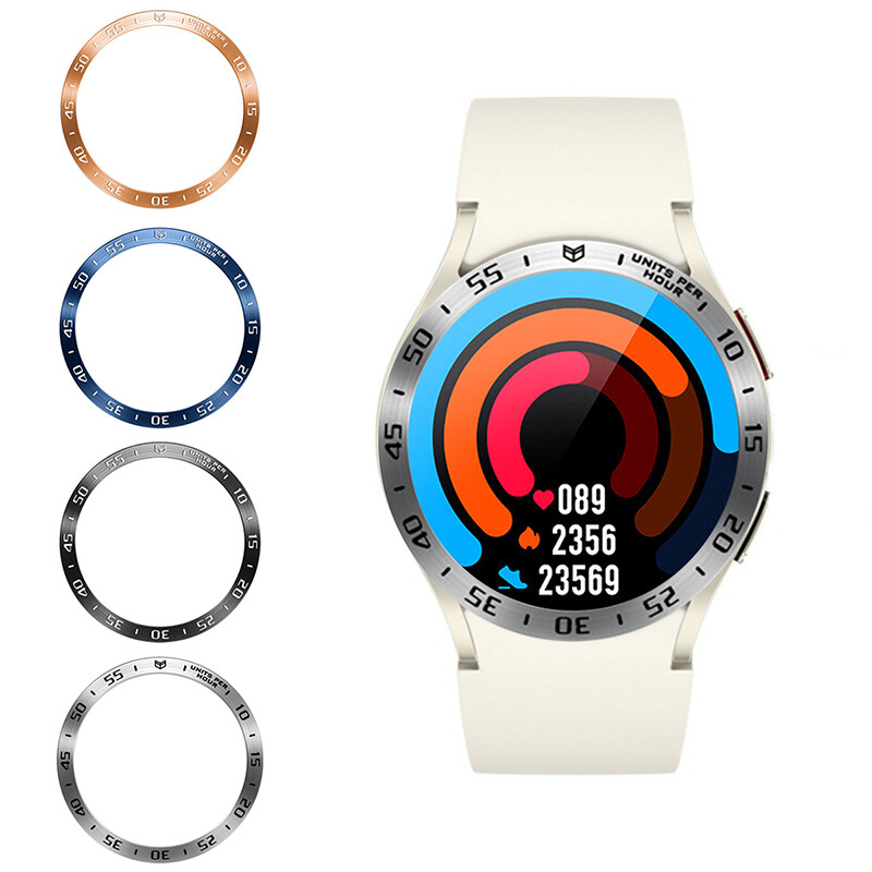 For Samsung Watch 6/6 Classic Bezel Frame Ring Case Metal Cover 40/44/43/47MM