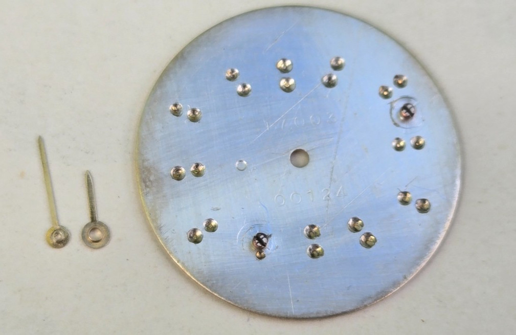 VACHERON CONSTANTIN Dial with hands removed from cal 1003/1 25mm