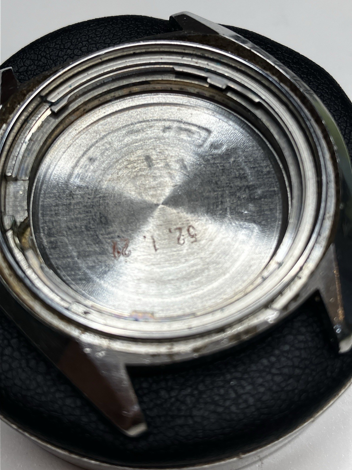 Seiko Lord Matic 5605-7050 Case Set Crystal Bezel Ring Parts Repair LM Japan
