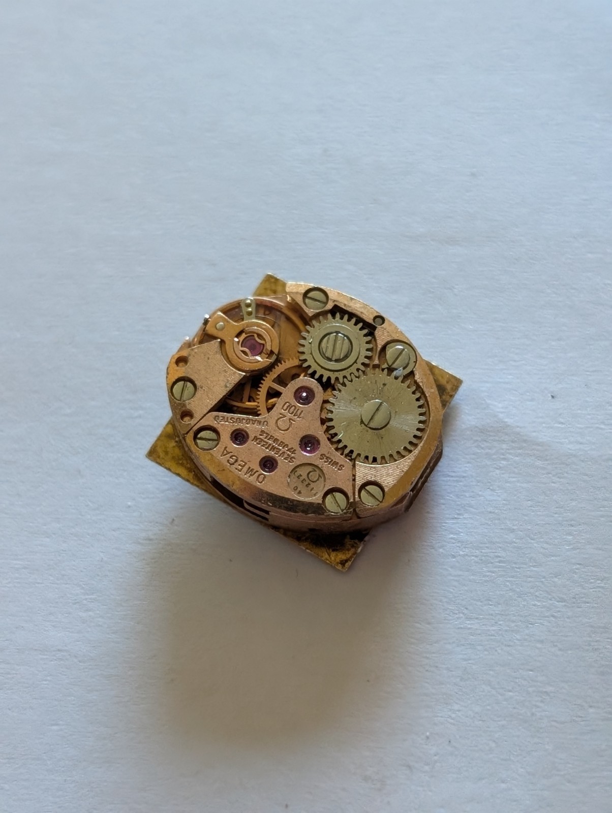 Vintage Omega 1100 Mechanical Watch Movement (Untested)