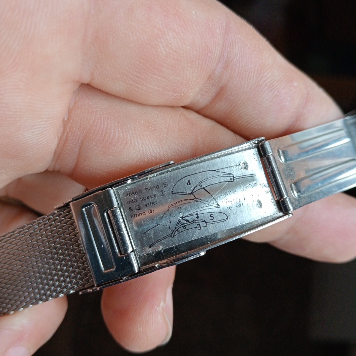 Orient 18mm Bracelet, Bracelet, Bracelet, Bracelet, St.Steel Good Cond. USED #5