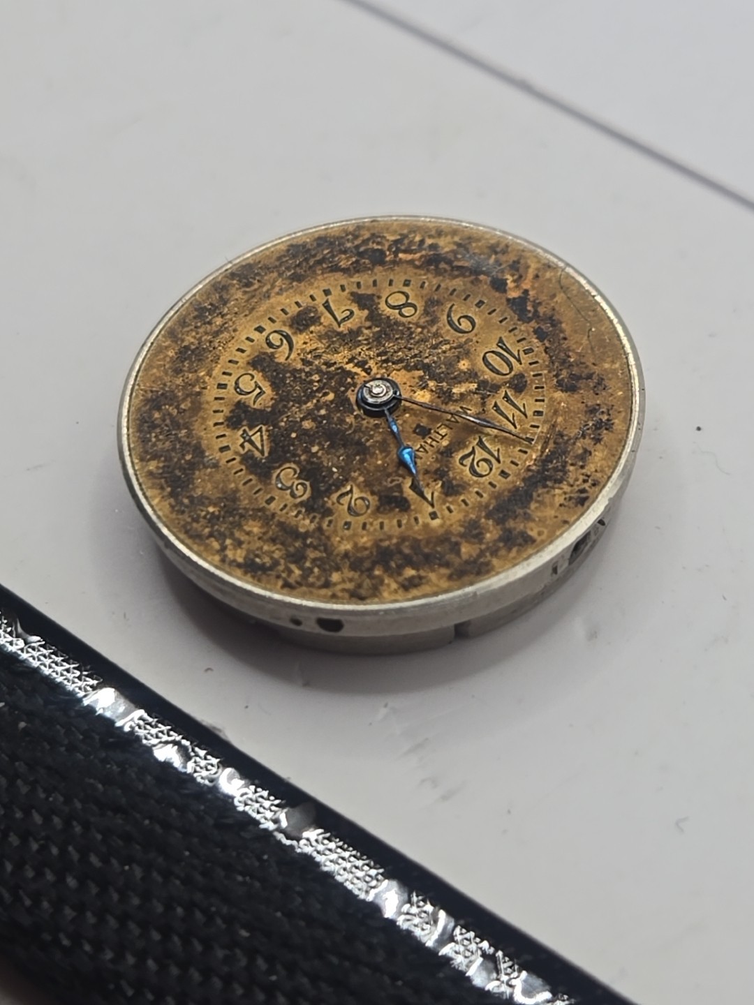 1913 Ladies Waltham Bracelet Pocket Watch Movement For Repairs As Is