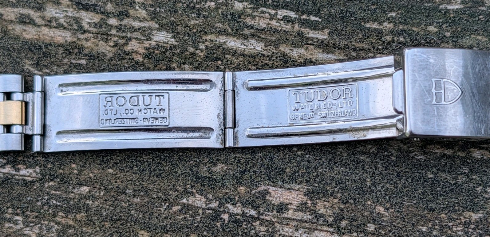 Original TUDOR 18kt/Steel Bracelet for Monarch, Prince!!