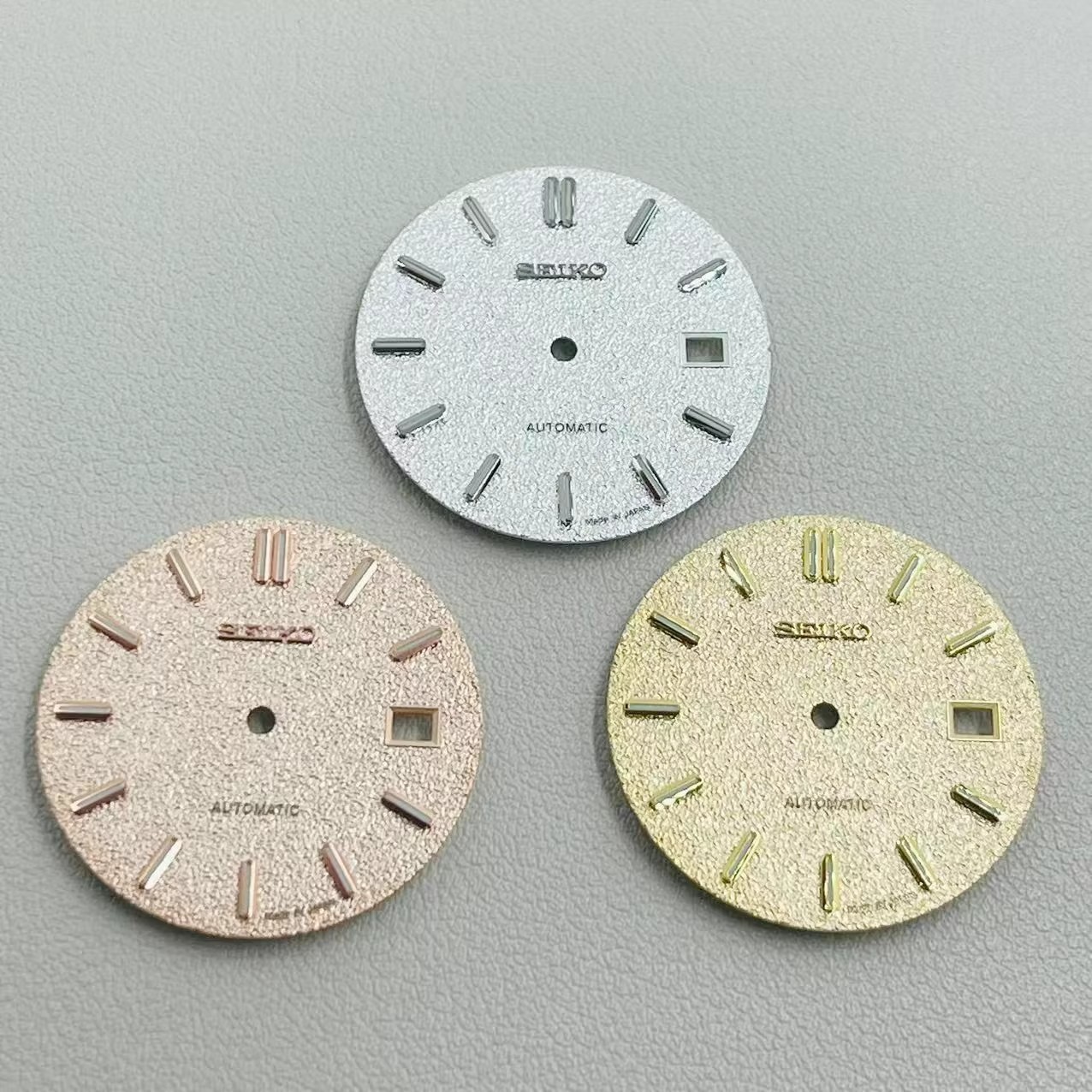 For Seiko 31mm Watch Dial Green Luminous Fit NH35 NH36 Movement Watches Parts