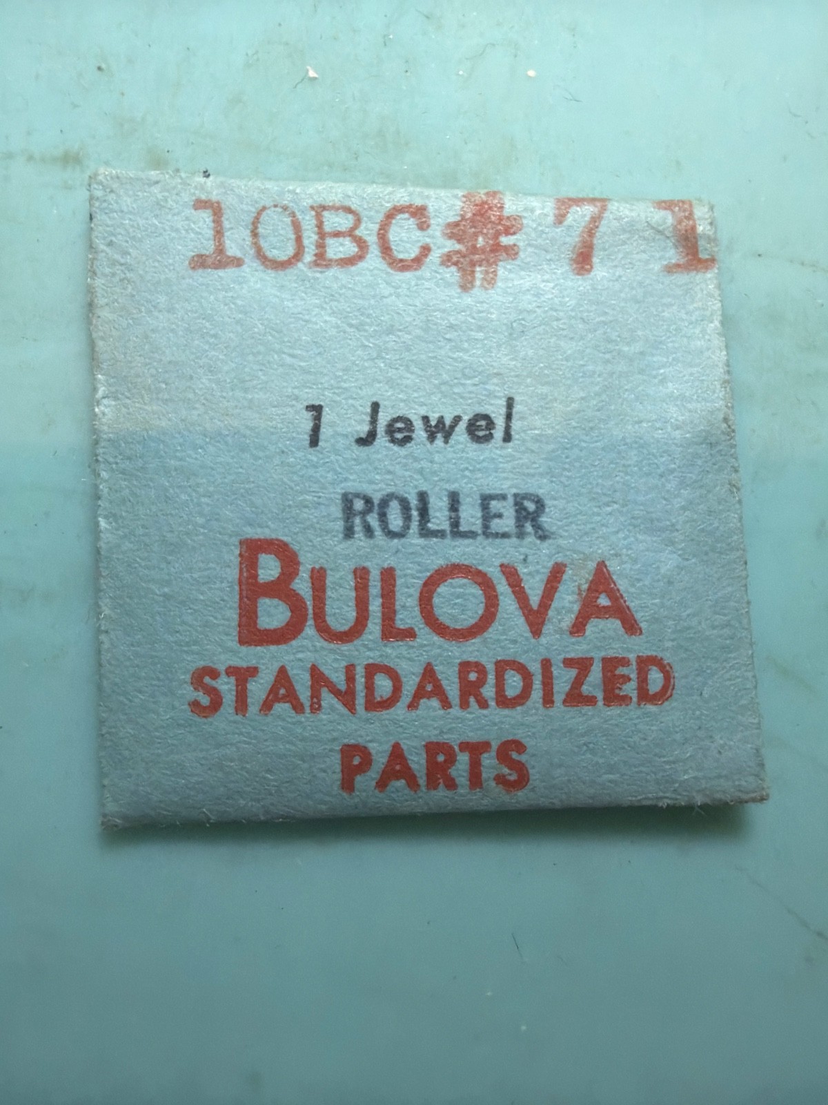Bulova #71 Roller Jewel – NOS – Various Calibers