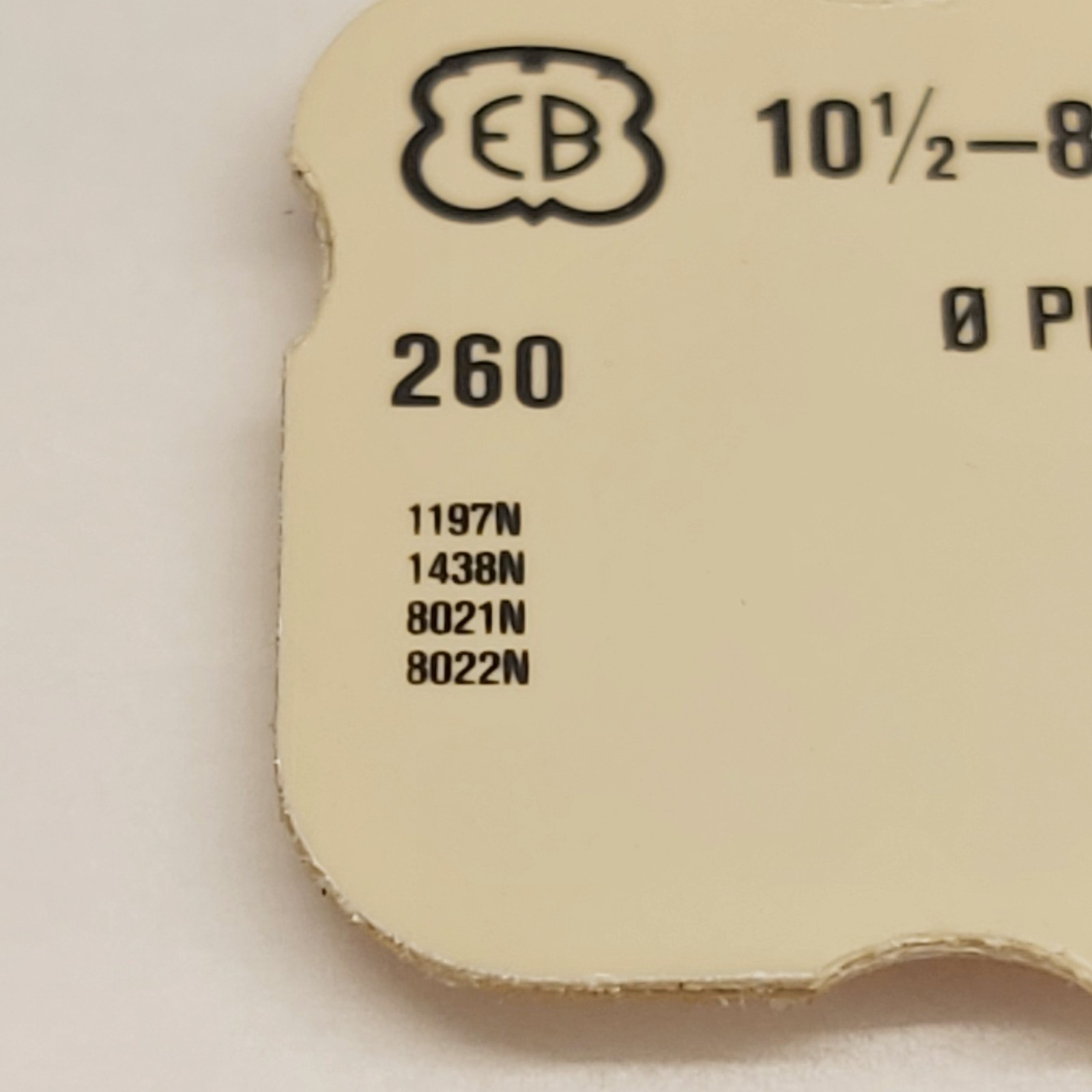 EB 8020N, 1197N , Ebauches Bettlach – Minute Wheel – Part 260 – 10.5”’ (AC682)