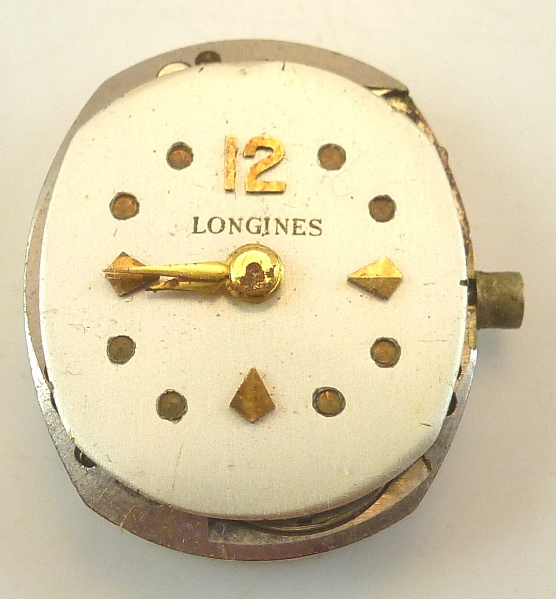 Vintage Longines 14.16 LDS Wristwatch Movement – Parts / Repair Good Balance