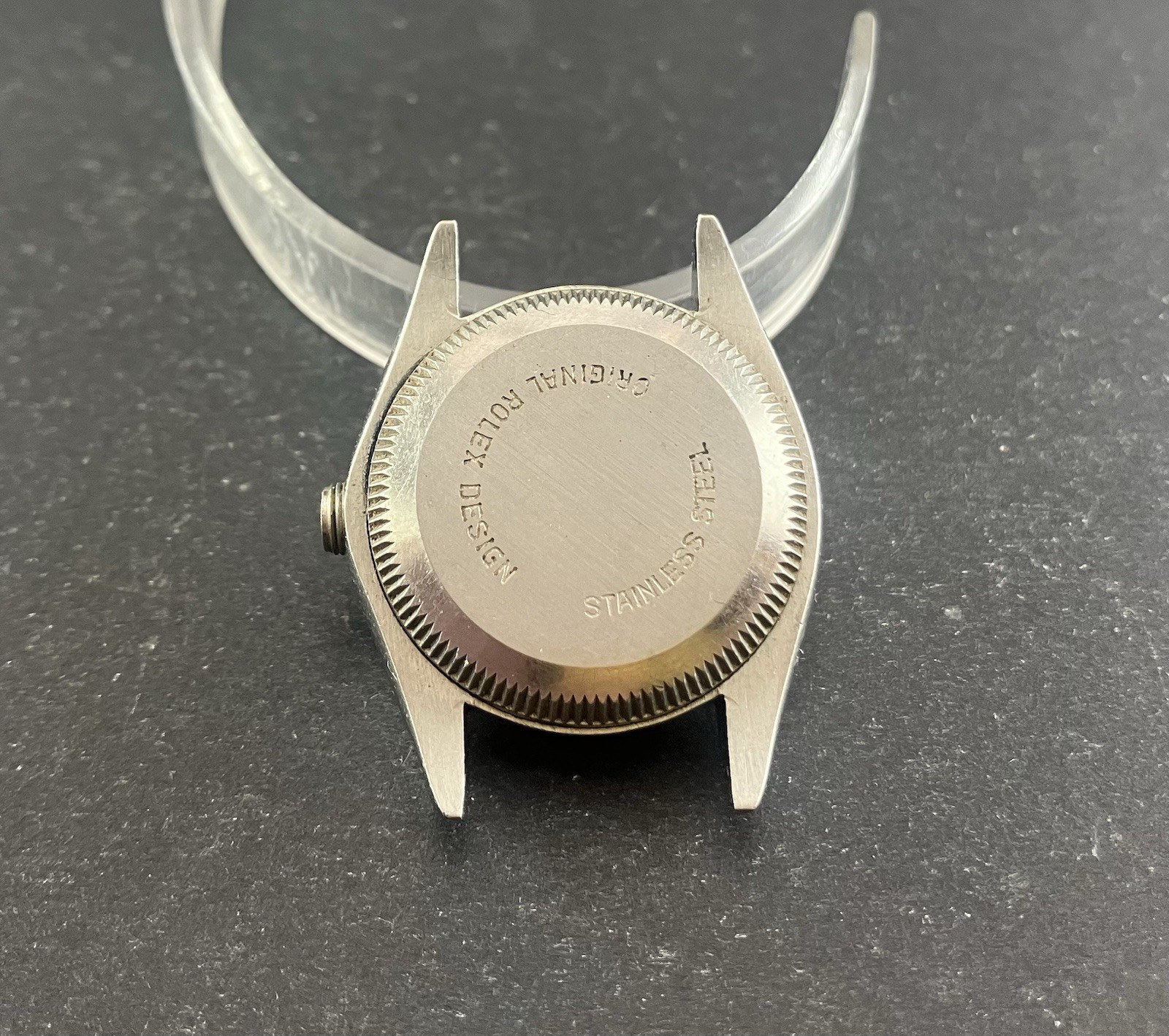 Original Ladies Rolex Oyster Perpetual Case Reference 6718 . Circa 1982