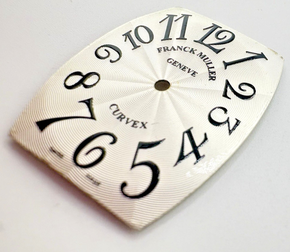 Franck Muller Cintree Curvex 23mm x 28mm 1752QZ Silver Dial
